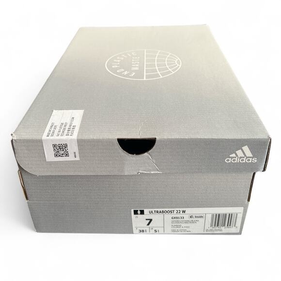 Adidas Ultraboost 22 Mauve/Orange Running Sneakers , US7 - Picture 13 of 13